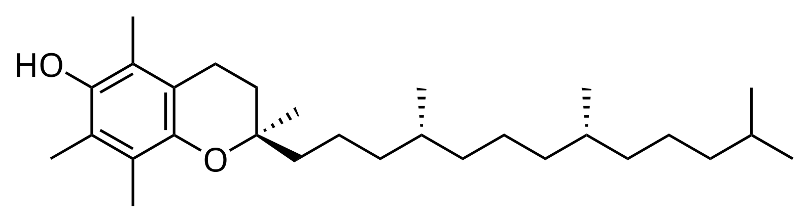 tocopherol molecule